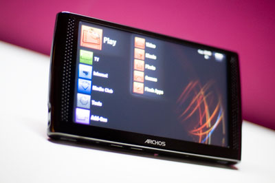 my Archos 7 arrived today.