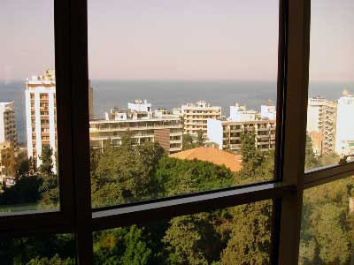 hotel room view