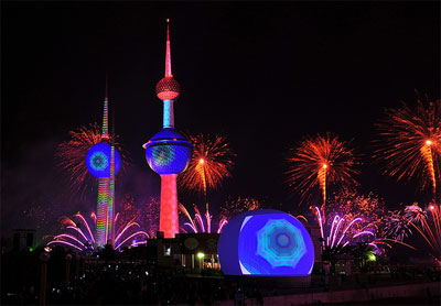 Kuwait Fireworks Show