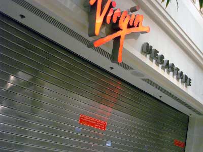 virgin closed