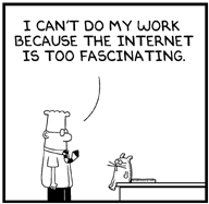 Dilbert and Internet at Work