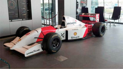 Ayrton Senna S F1 Car At Mclaren Kuwait 2 48am Everything Kuwait